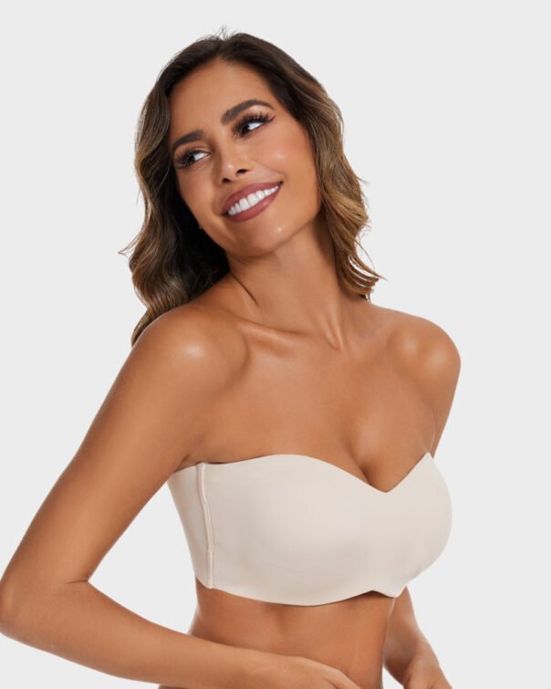 Full Support Non-Slip Convertible Bandeau Bra - Image 5