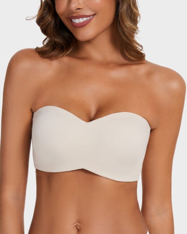 Full Support Non-Slip Convertible Bandeau Bra - Image 2