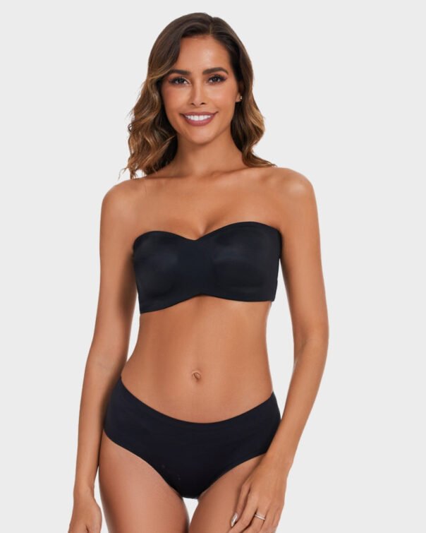 Full Support Non-Slip Convertible Bandeau Bra - Image 7