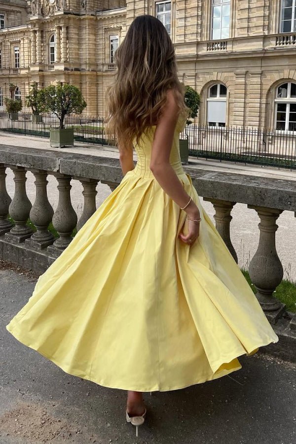 Sexy tube top backless herringbone waist maxi dress - Image 2